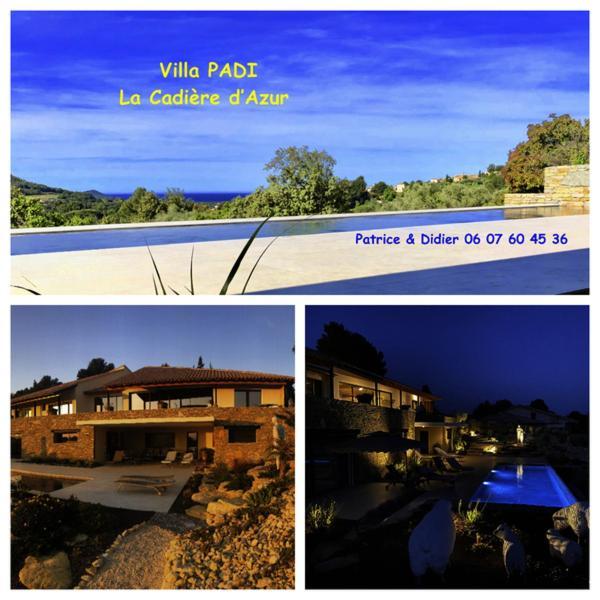 VILLA PADI La Cadière d'Azur Laouque Extérieur photo